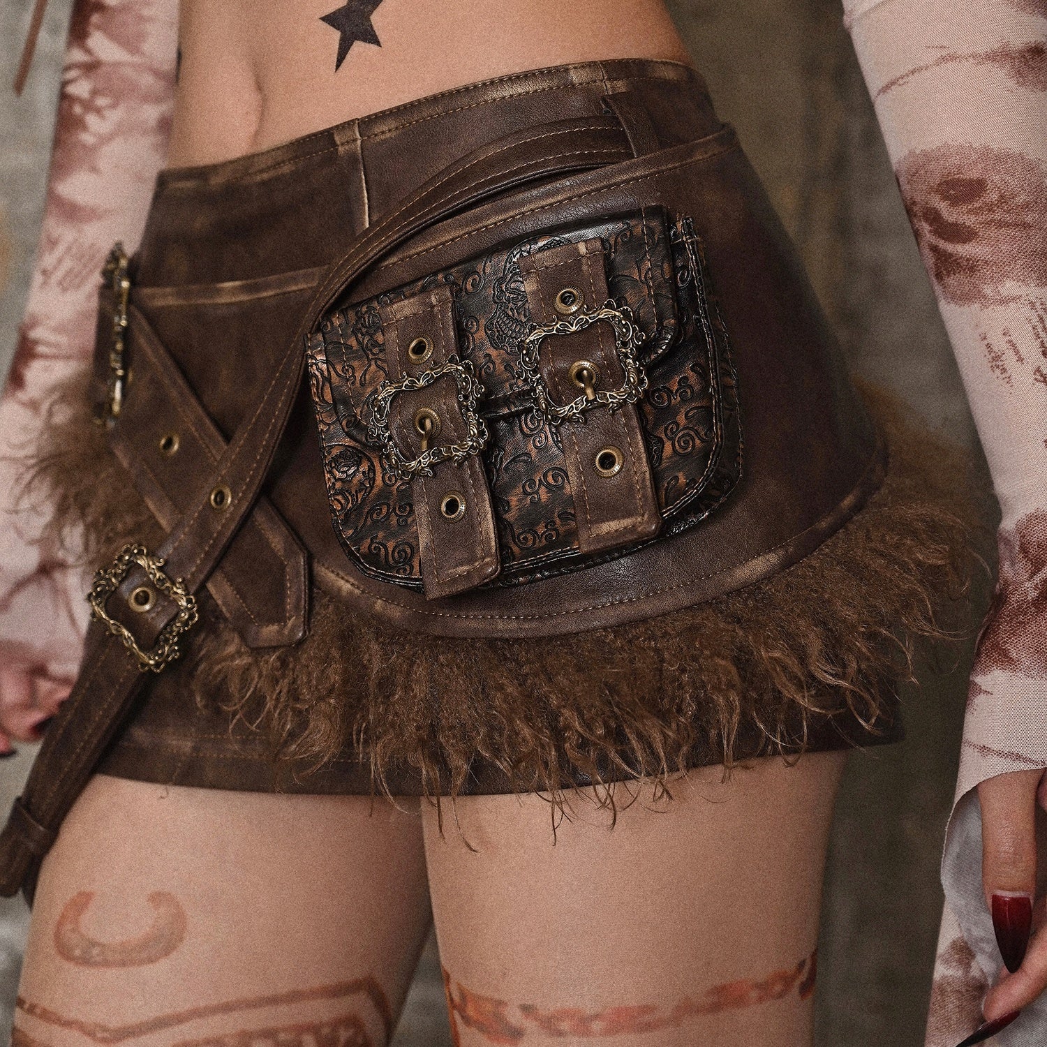 Maillard Waist Bag Skirt