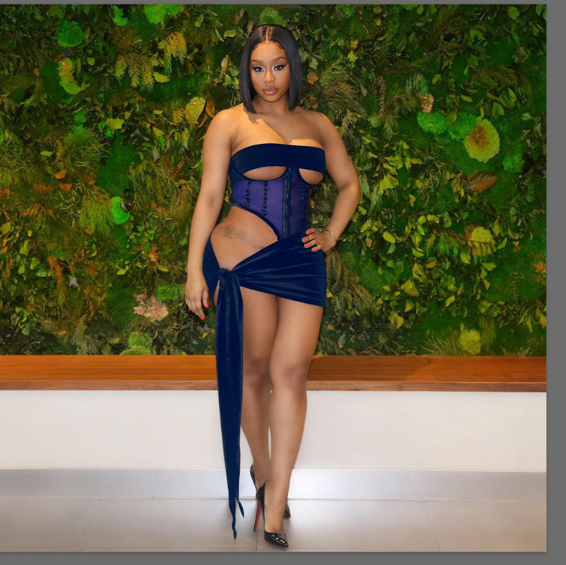 Women Sexy See-Through Mesh Outfit