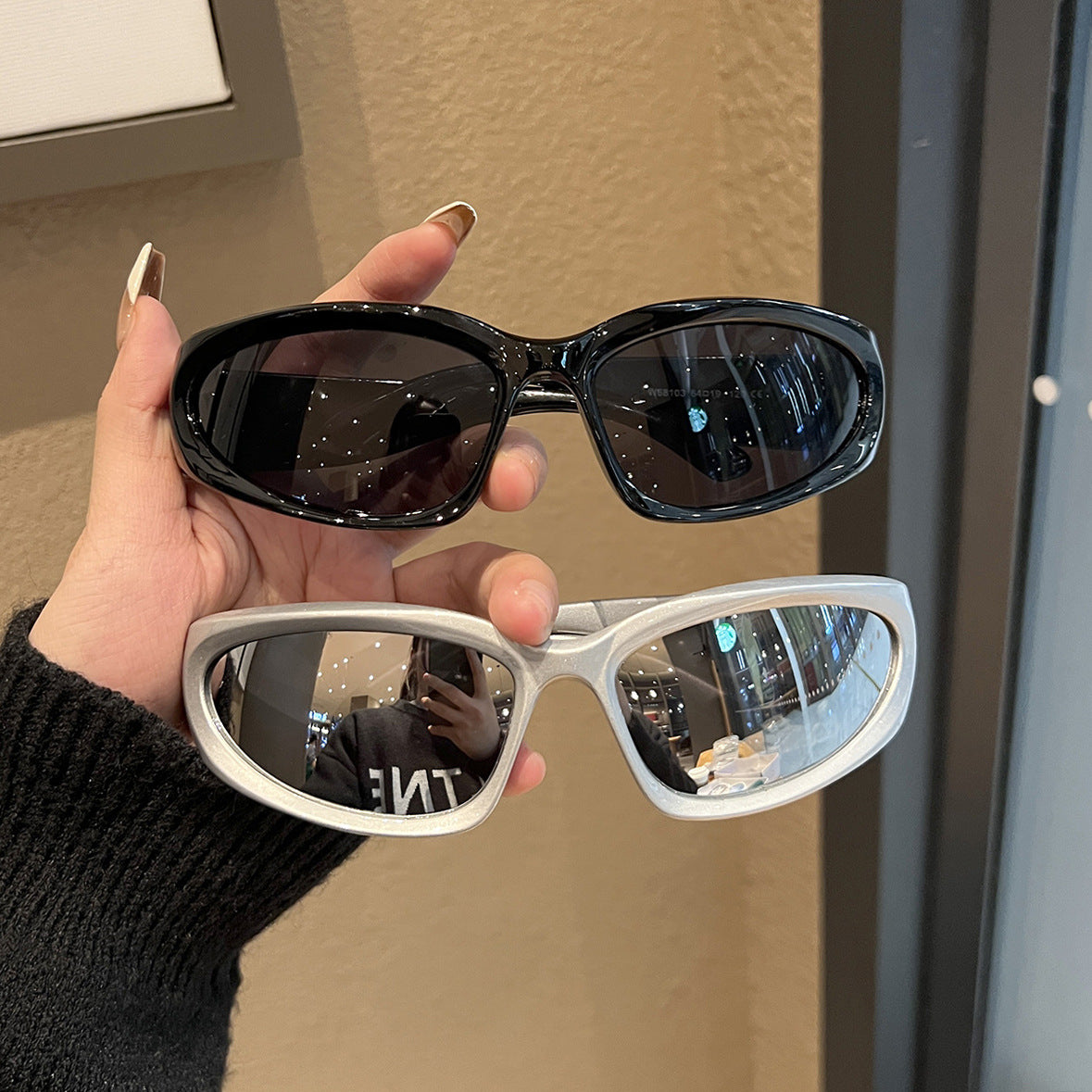 Fashion Future Technology  Retro Sunglasses