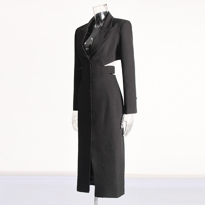 Long Shirt Solid Autumn Coat Suit