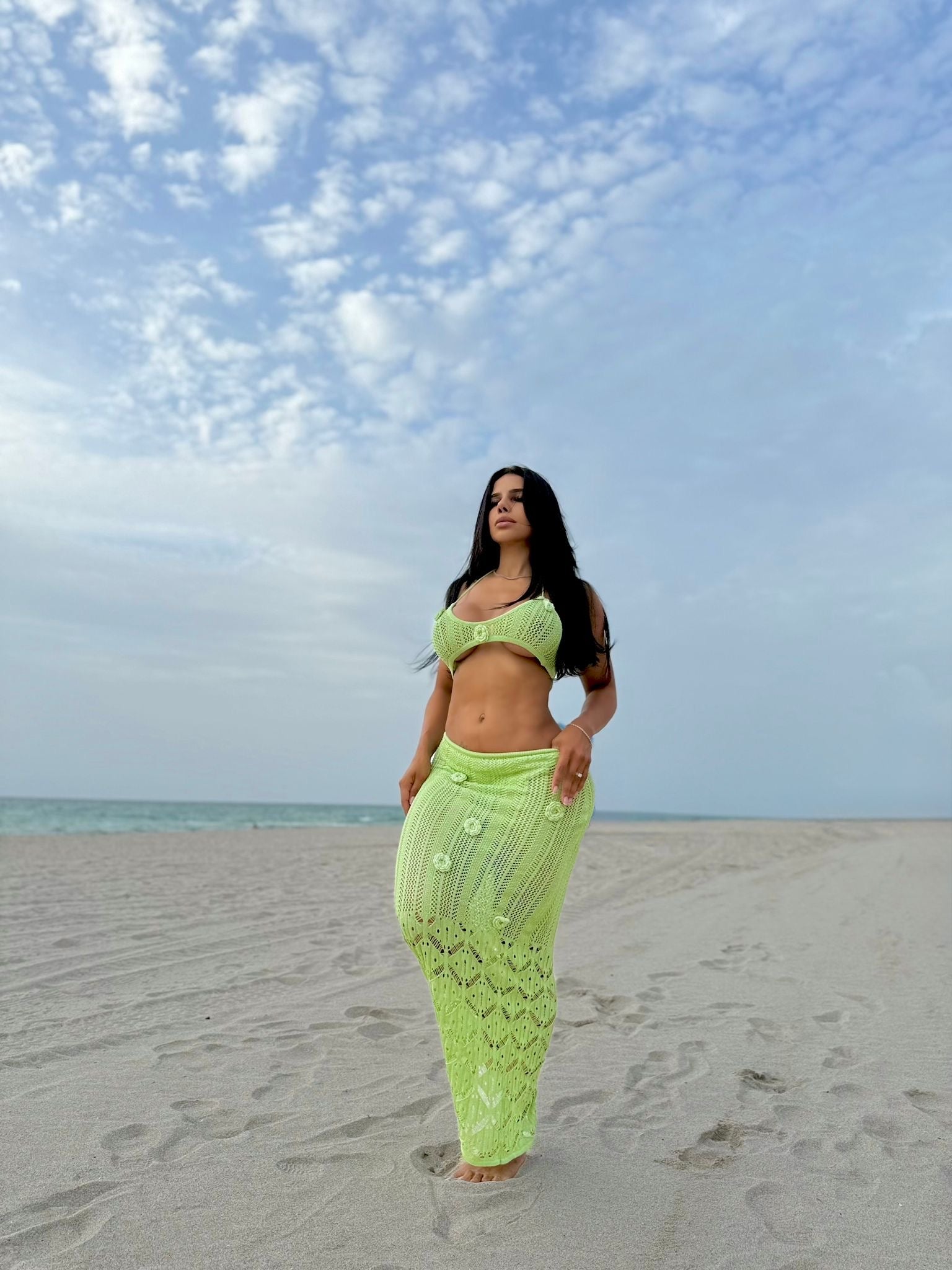Playa Bonita Set – Lime Crochet Edition