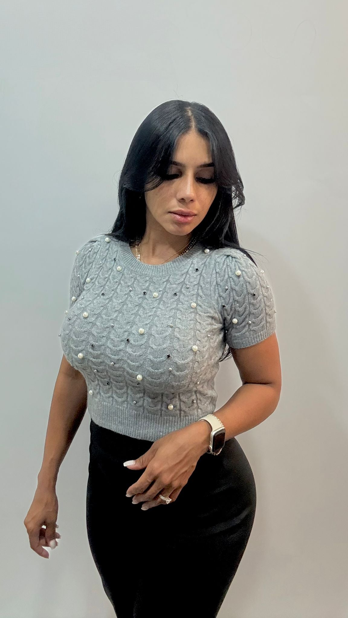 Pearl Muse Knit Top