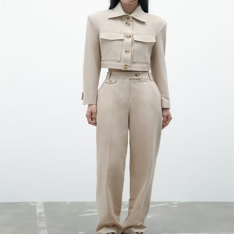 Spring Vacation Suit Jacket Pants