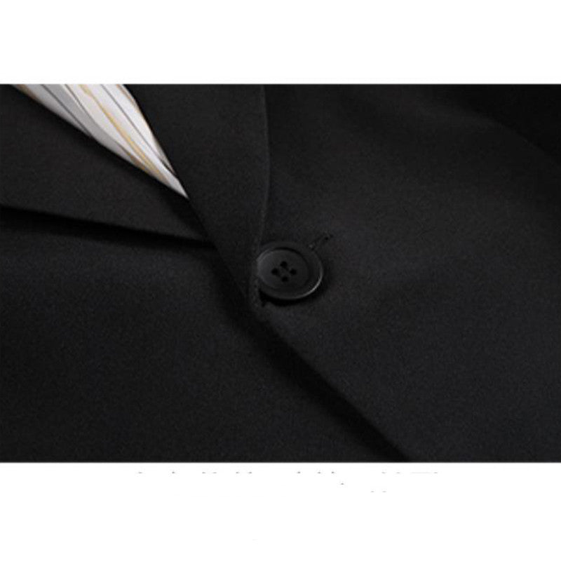 Black Women's Short Suit Coat