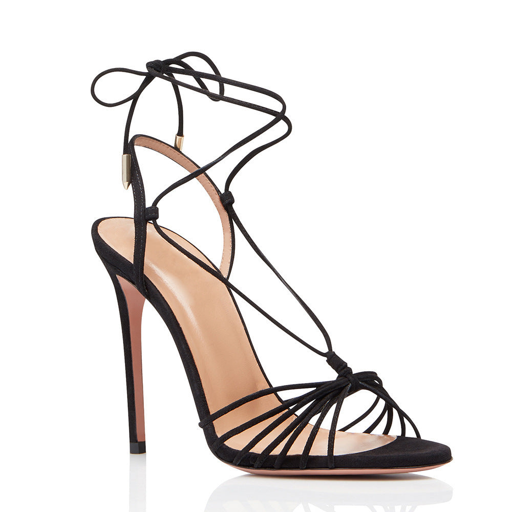 Strap Stiletto Heel Sandals