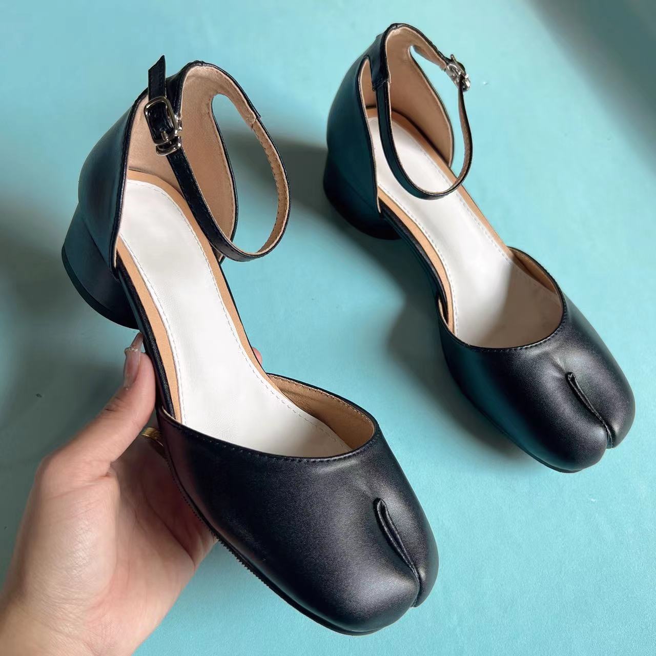 Split Toe Tabi High Heels
