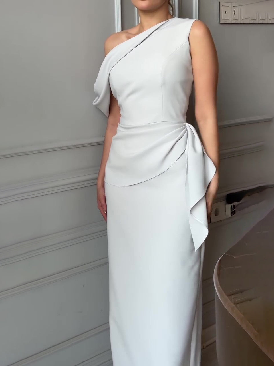 Off-Shoulder Maxi Dress