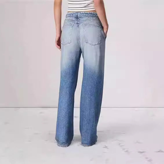 Retro Wide-Leg Jeans