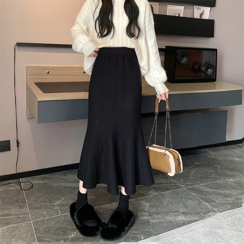 A-Line Midi Skirt Women