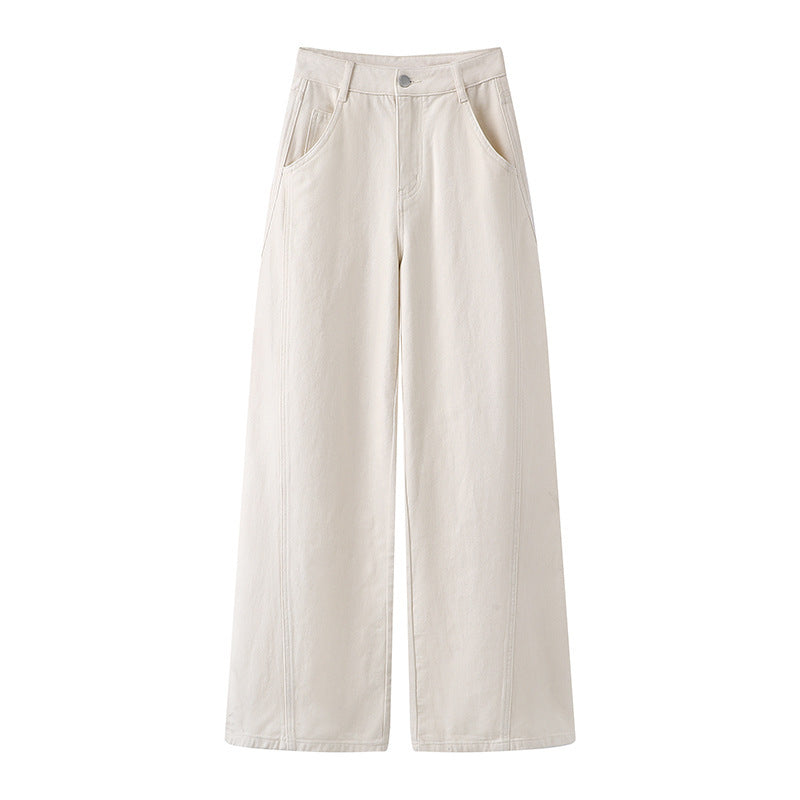 Straight Leg High Waist Jeans