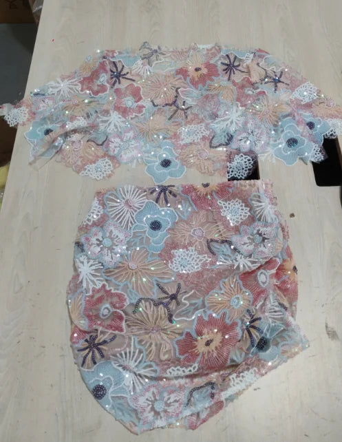 Skirt Sets Sexy Mesh See Through