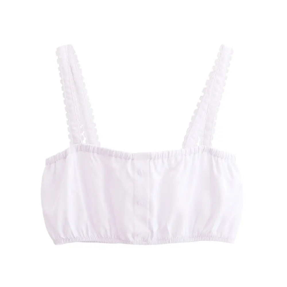 Crop Top High Waist Skirt Set Women