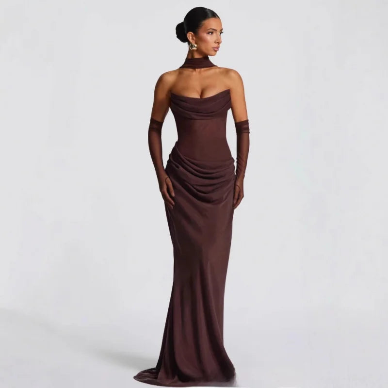 Elegant Mesh Three-Piece Set