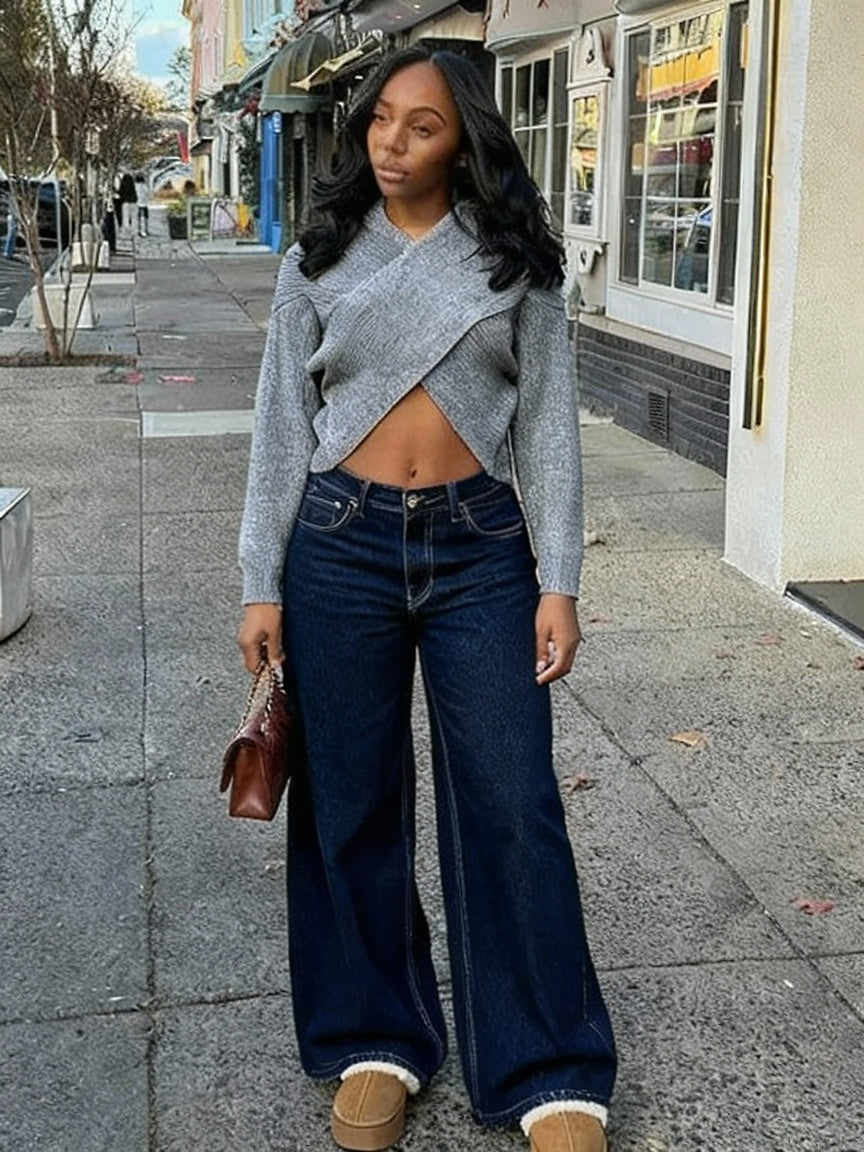 Cozy Meets Chic Sexy Top