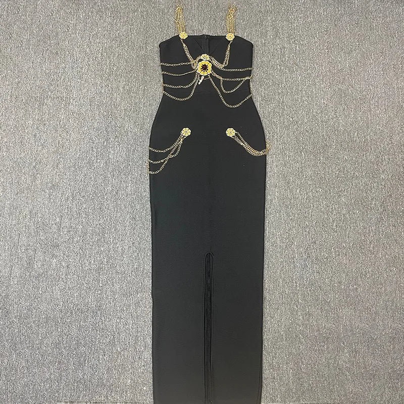 Black Rose Pink  Bodycon Dress