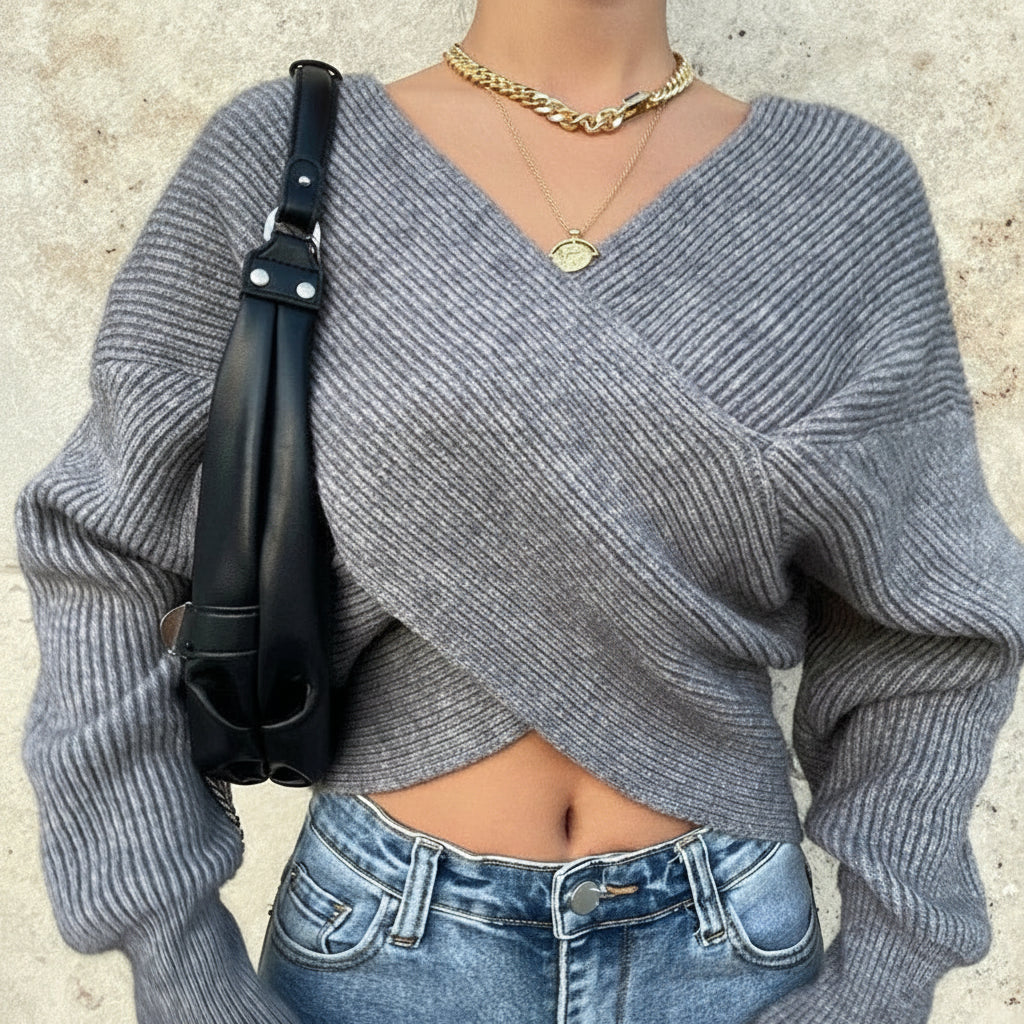 Cozy Meets Chic Sexy Top