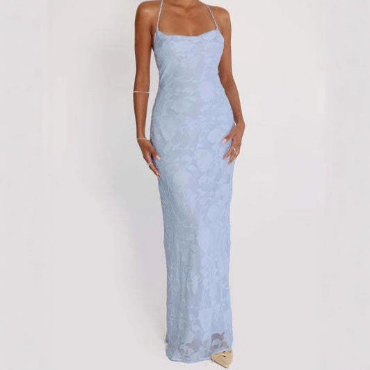 Floral Cutback Strapless Evening Gown