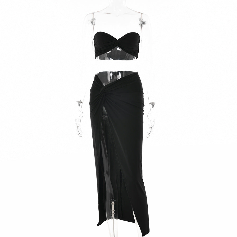 High-Waist Women's Two-Piece Set