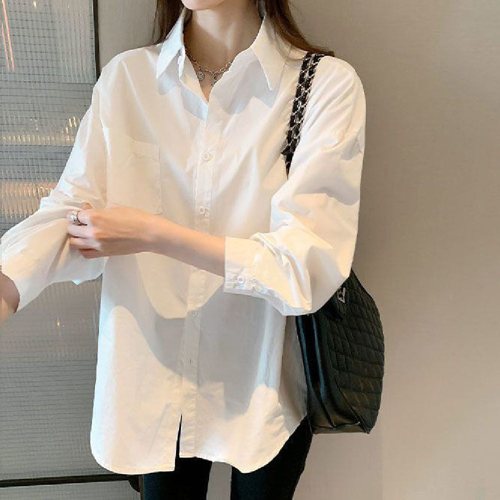 Loose Casual Women's Shirt Top