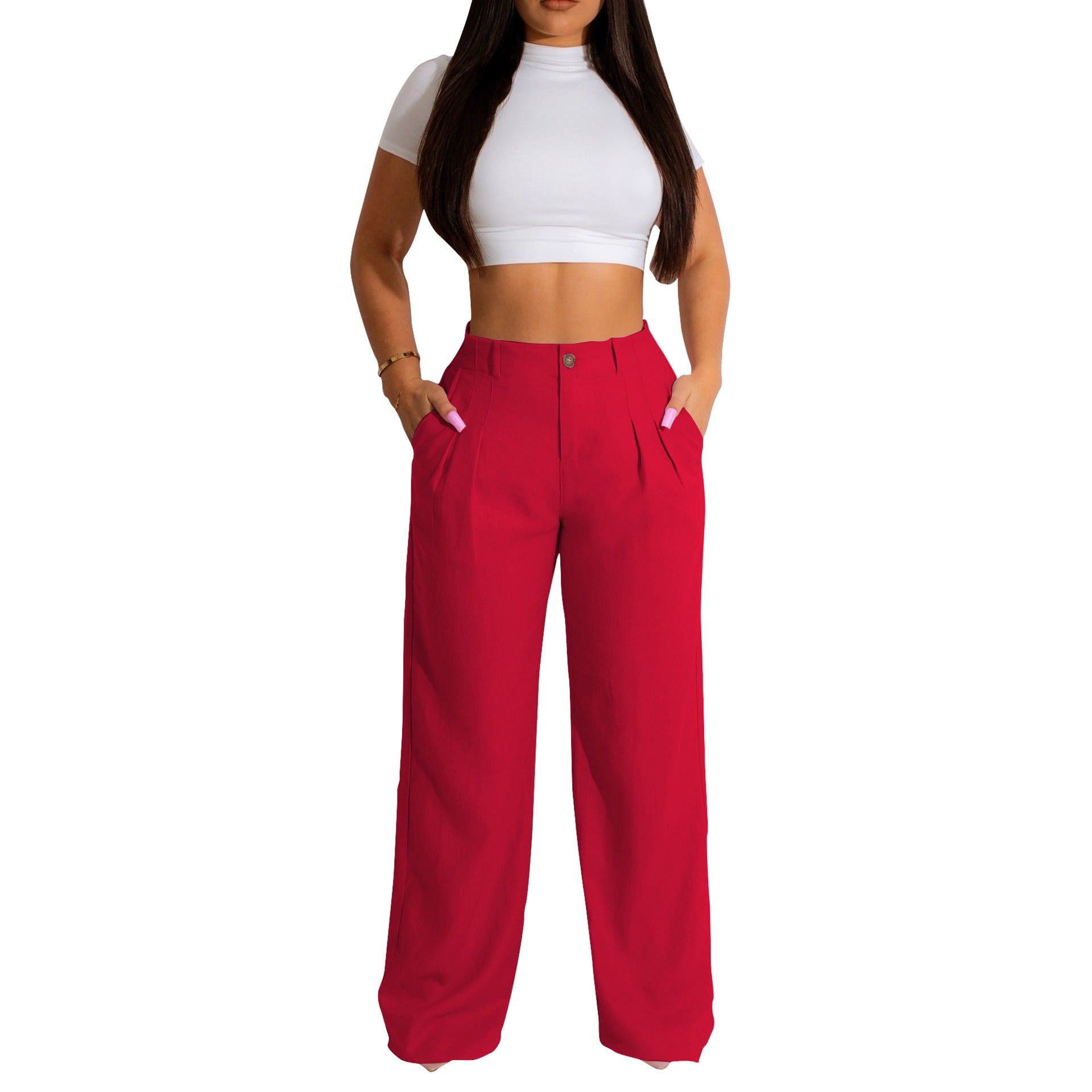Breathable Cotton Linen Casual Pants