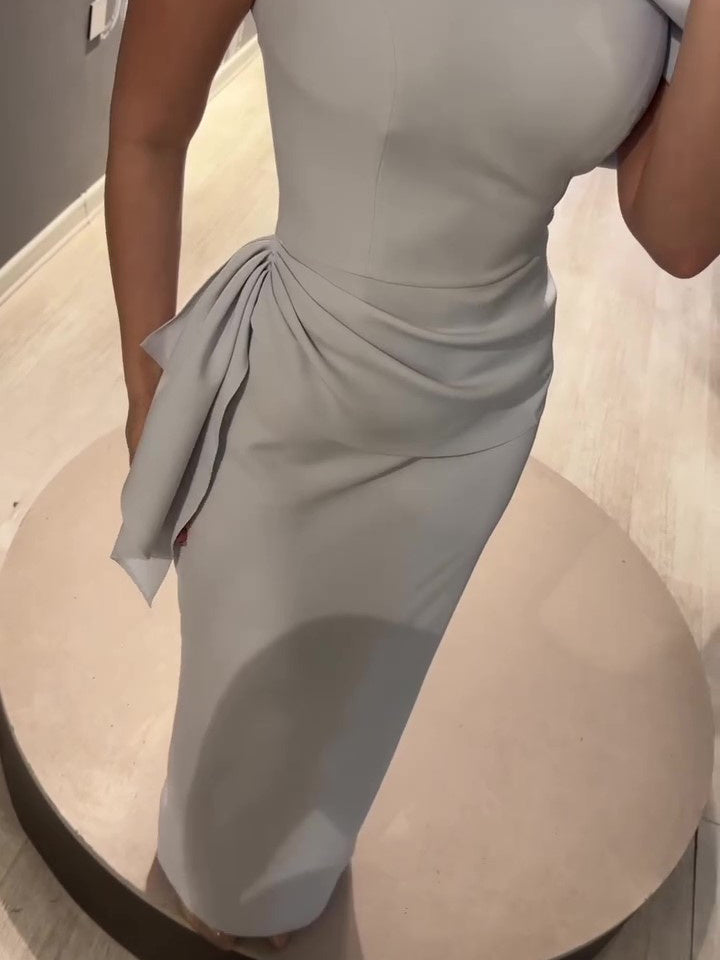 Off-Shoulder Maxi Dress