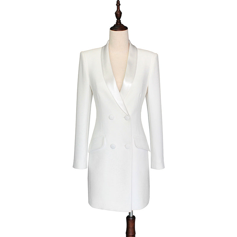 Women's Fashion Coat Skirt Set