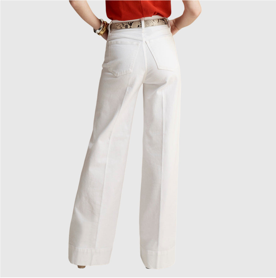 Fashion Loose Elastic Trousers Jeans