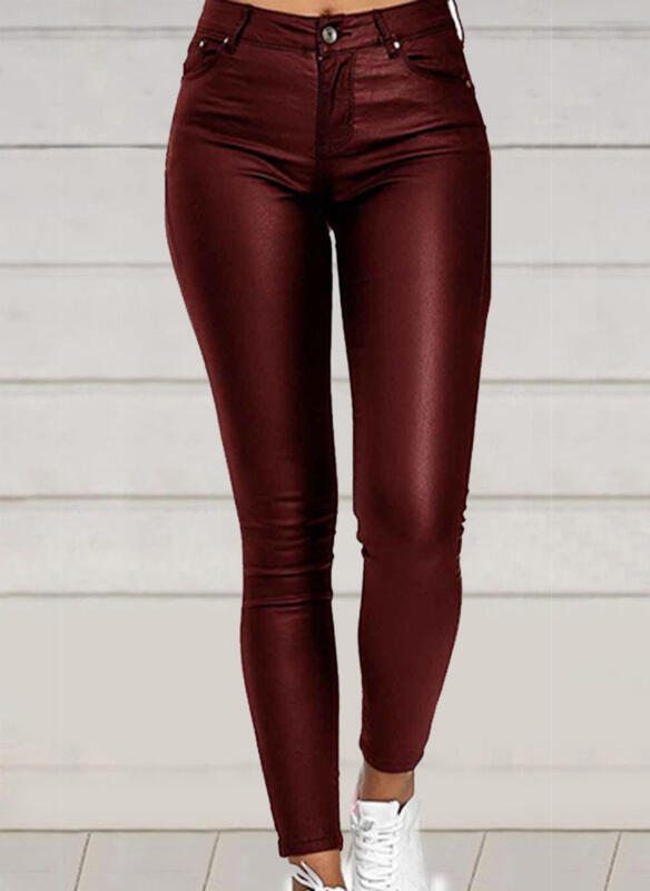 PU Leather Sexy Pants