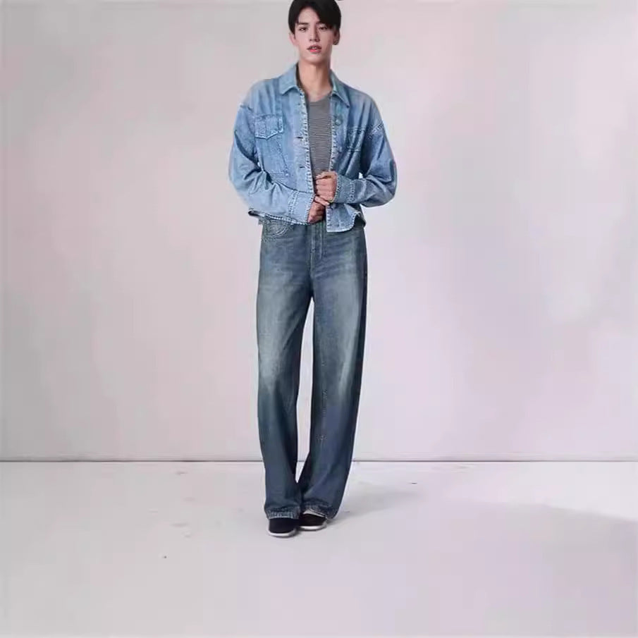 Retro Wide-Leg Jeans