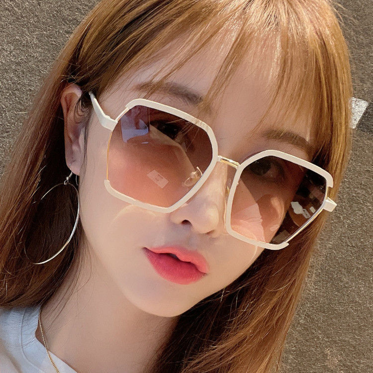 Vintage Oversize UV400 Sunglasses Women