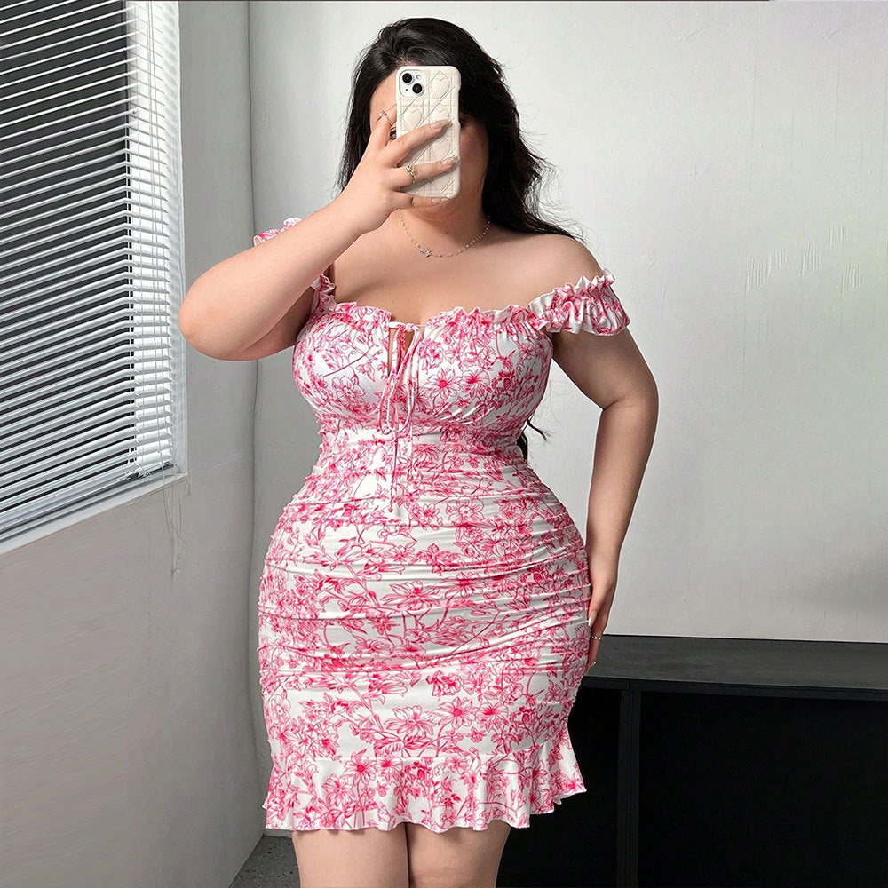 Sexy Printed Bodycon Dress