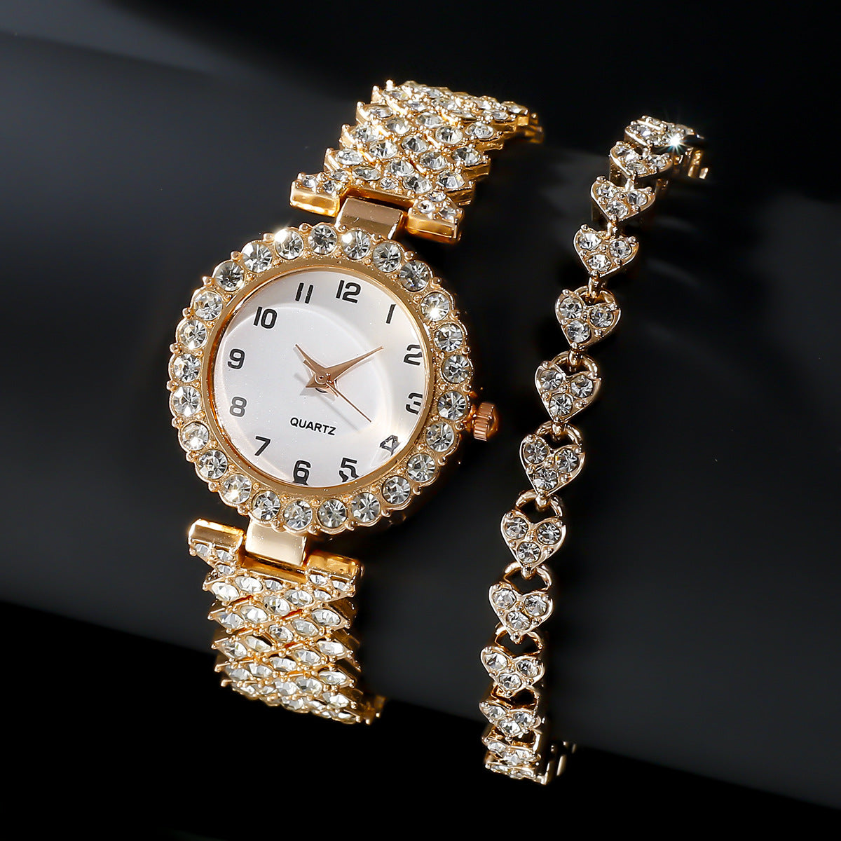 Luxury Women Watch Jewelry Set