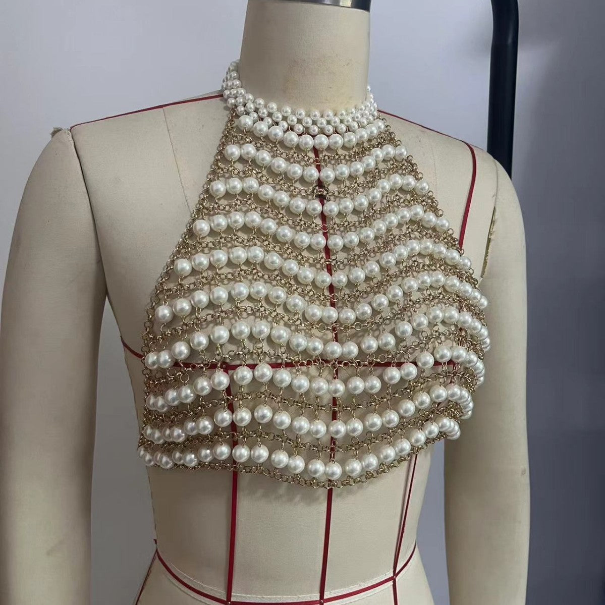 Pearl Chain Top