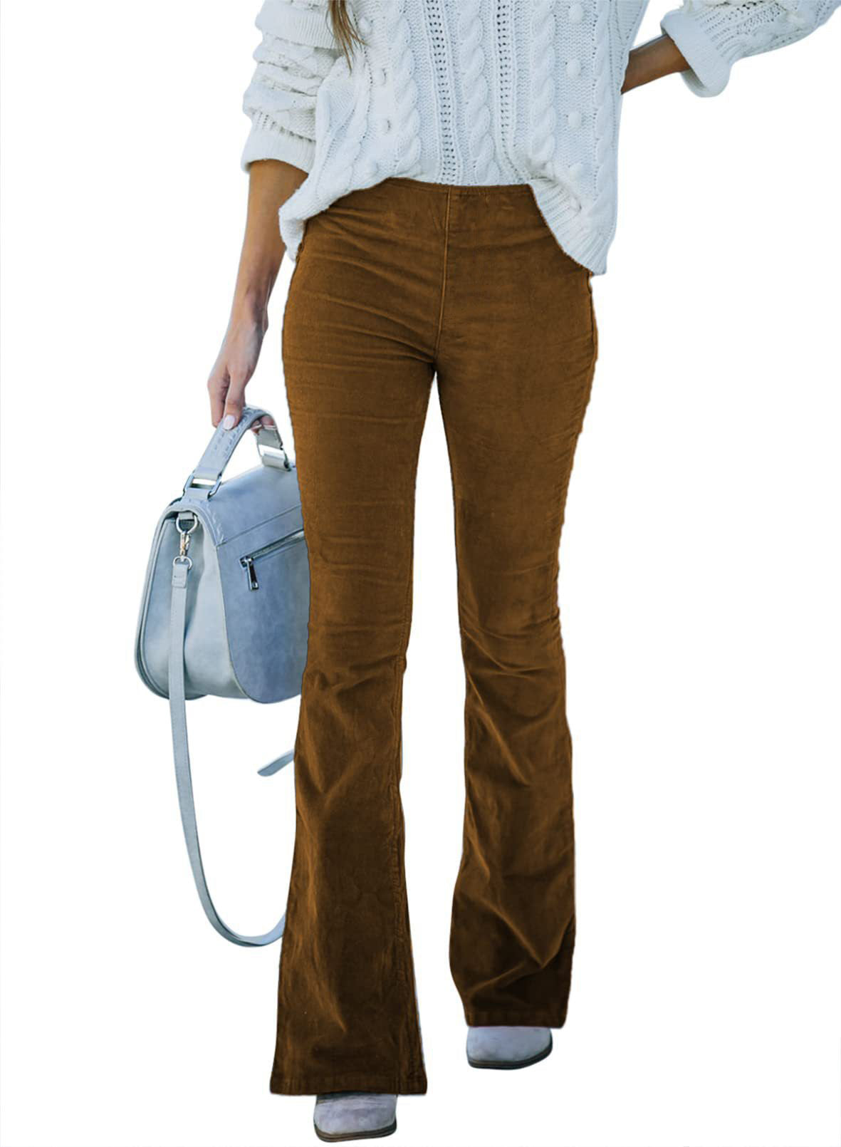 High Waist Flared Pants